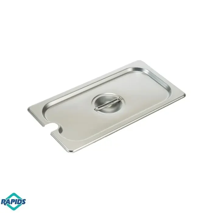 1/3 Size Steam Pan Cover, Slotted