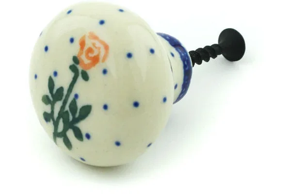 1″ Drawer knob 1-1/2 inch – Single Rose