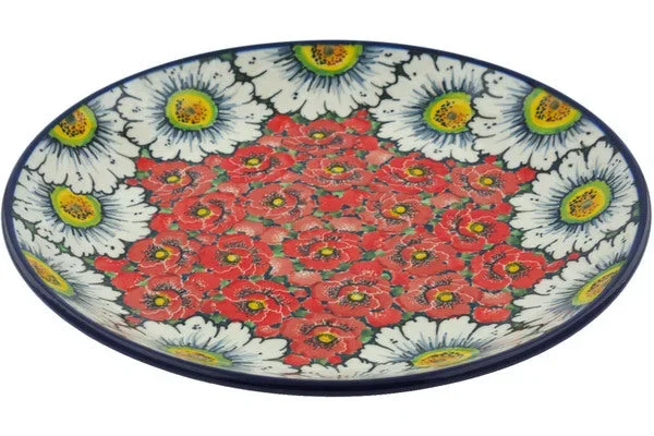 10½-inch Dinner Plate – Sweet Red Petals