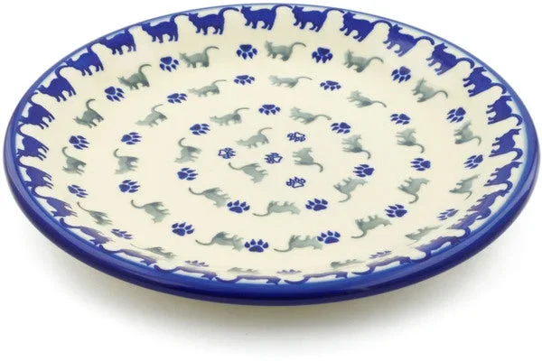 10″ Dinner Plate – Boo Boo Kitty Paws