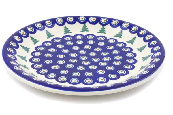 10″ Dinner Plate – Peacock Pines