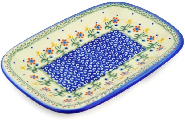 10″ Platter – Spring Flowers