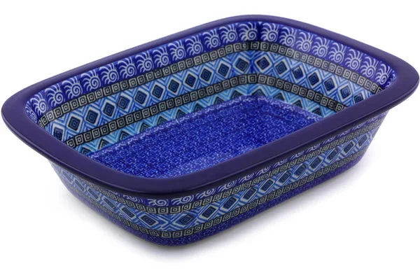 10″ Rectangular Baker – Aztec Sky