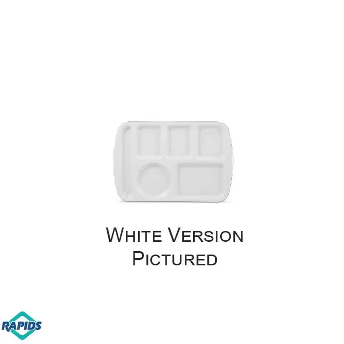 10″ x 15″ Compartment Trays for School Cafeteria Cobalt Blue (1 Dozen)