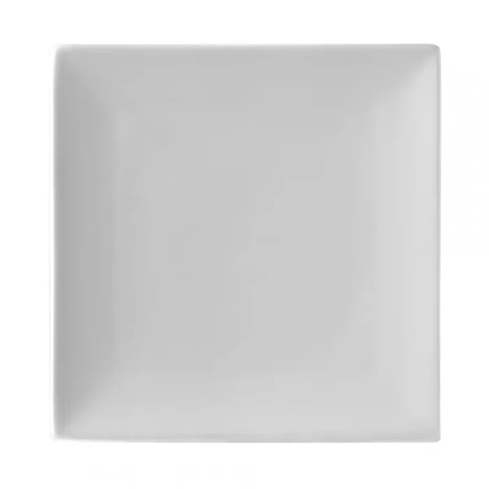 10 Strawberry Street WTR-6CPSQ White Coupe Square Plate – 24 / CS