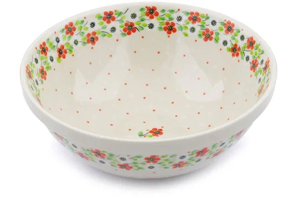 11″ Bowl – Poppy Flower
