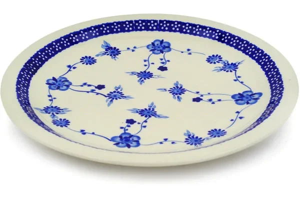 11″ Dinner Plate – Delicate Poppy