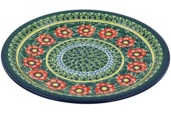 11″ Dinner Plate – Poppies All Around