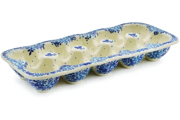 11″ Egg Crate – Delicate Blue