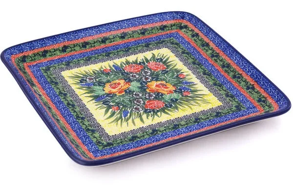 11″ Platter – Splendid Morning Glow