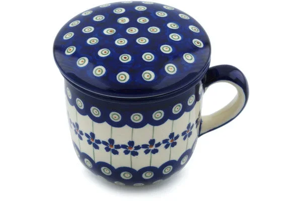 12 oz Brewing Mug – Flowering Peacock