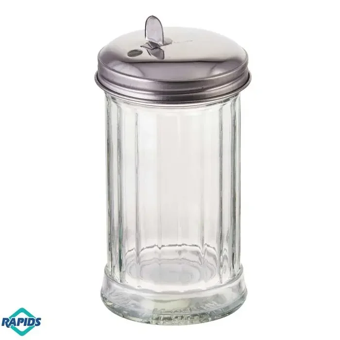 12 Oz Glass Sugar Pourer Dispenser