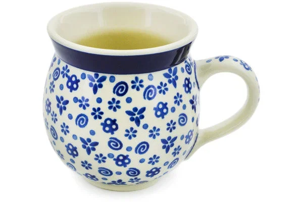 12oz Bubble Mug – Blue Confetti
