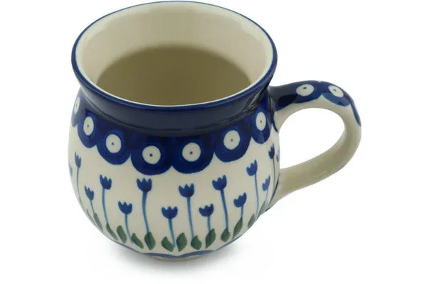 12oz Bubble Mug – Blue Tulip Peacock