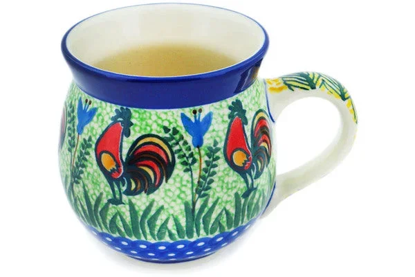 12oz Bubble Mug – Rooster Parade