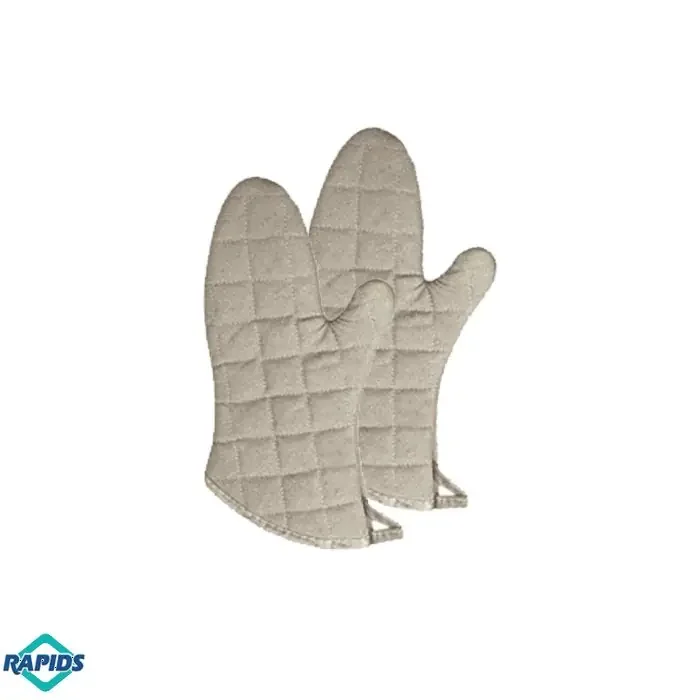 13″ Commercial Oven Mitts, Flame Retardant (1 Pair)