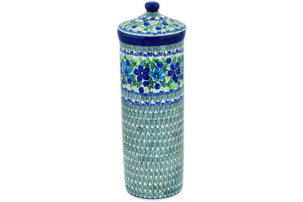 14″ spaghetti container – Forget Me Not Meadow