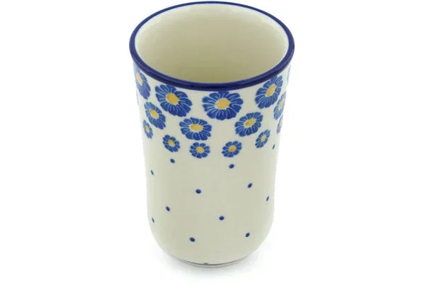 15 oz Tumbler – Blue Zinnia