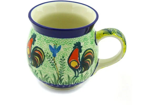 16 oz Bubble Mug – Rooster Parade