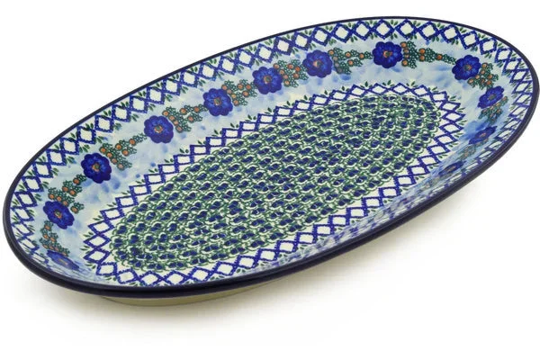 18″ Platter – Latice Daisy
