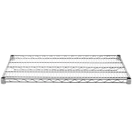 18″ x 36″ Chrome Wire Shelf, NSF Listed