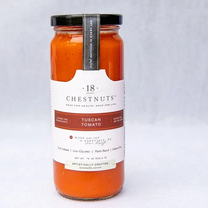18 Chestnuts Soup – Tuscan Tomato, 32 oz