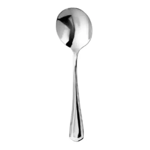 1880 Hospitality 2305SBLF Inn Classic 6″ Fluted Bouillon Spoon – Dozen