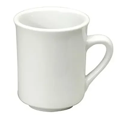 1880 Hospitality F8000000560 Bright White Ware 10 Oz. Cafe Mug – 36/CS