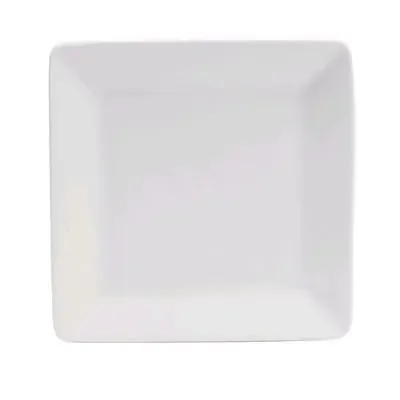 1880 Hospitality F8010000136S Bright White 8.5″ Square Plate – 24 / CS