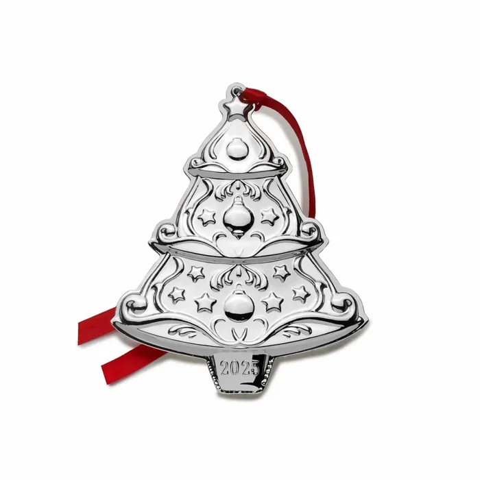 2025 Sterling Christmas Tree Ornament 9th Edition