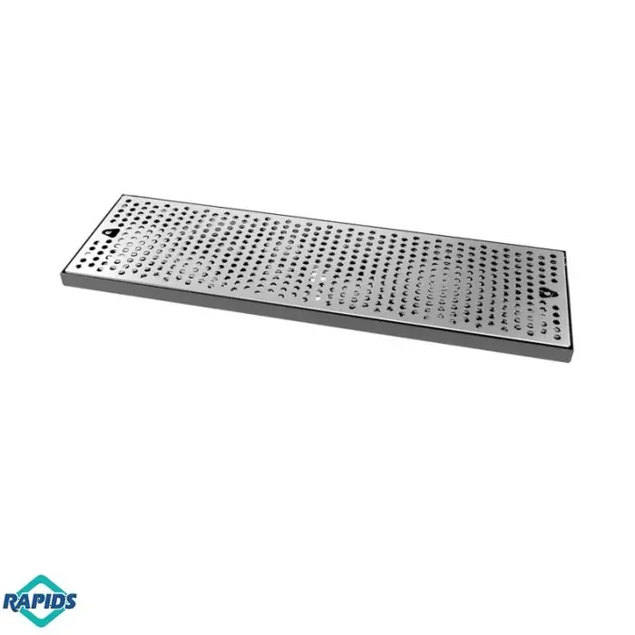 24″ x 7-1/4″ Stainless Steel Surface Mount Drip Tray Pan