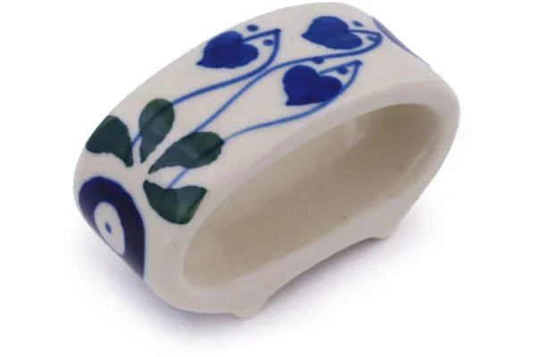 3″ Napkin Ring – Bleeding Heart Peacock