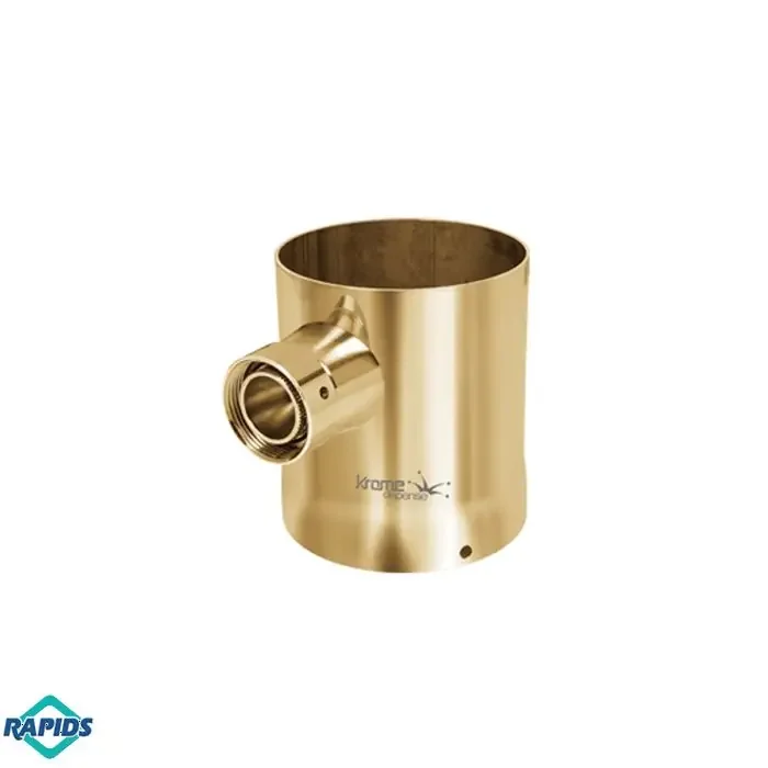 3″ Offset Draft Beer Tower Extension, Gold