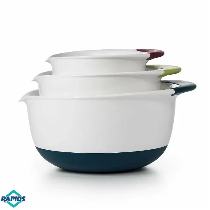 3-Piece Mixing Bowl Set, Plastic