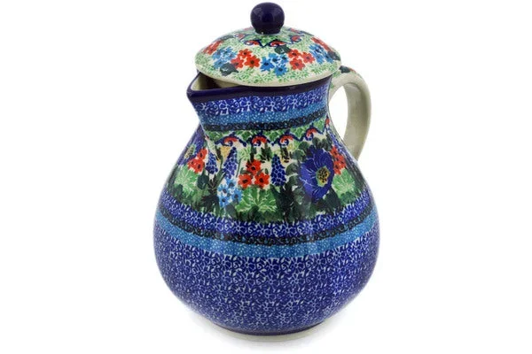 34 oz Pitcher with Lid – Summer Landscape