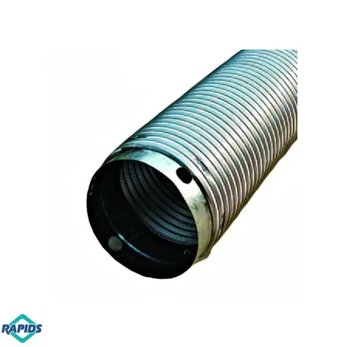 4″ Galvanized Steel Tubing, 1 Foot
