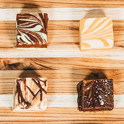 4-piece Holiday Fudge Box