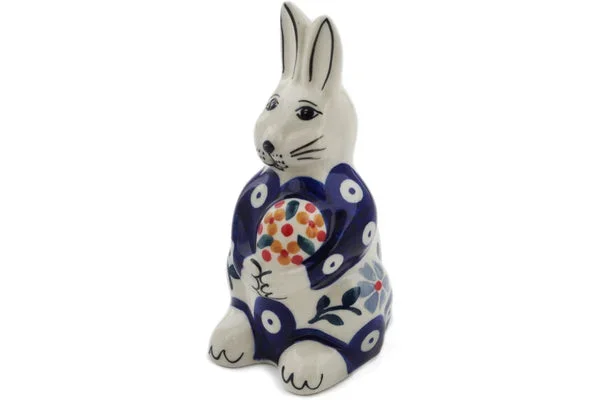 5″ Bunny Figurine – Peacock Forget-Me-Not
