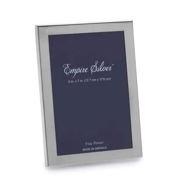 5 x 7 Border Pewter Frame