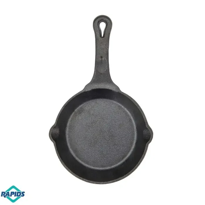 6″ Induction-Ready Cast Iron Skillet Pre-Seasoned