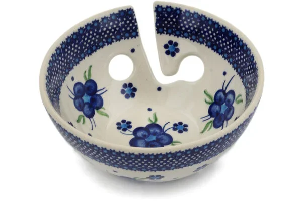 6″ Yarn Bowl – Bleu-Belle Fleur