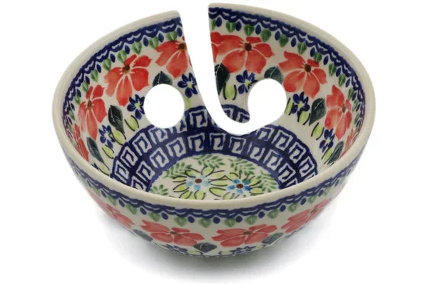 6″ Yarn Bowl – Grecian Fields