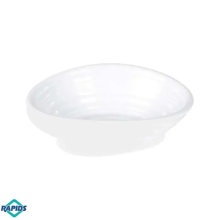 6 Oz. Oblong Bowl Melamine White, CS6