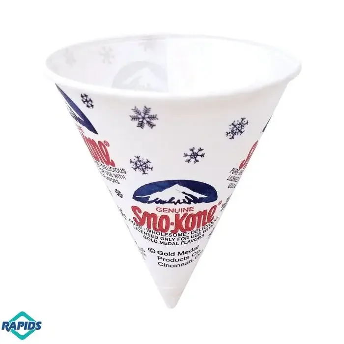 6 Oz Sno-Kone Snow Cone Cups 200/CS