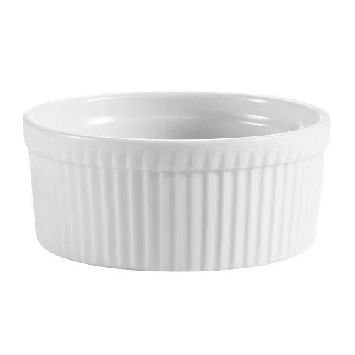 64oz Souffle Dish – White