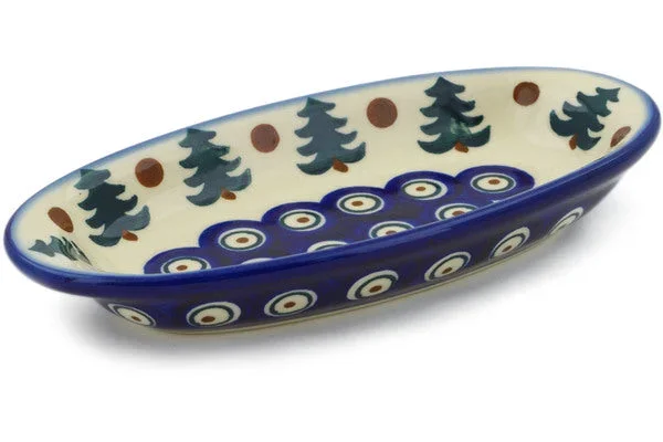 7″ Condiment Dish – Autumn Evergreen