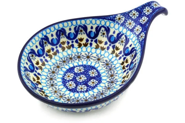 7″ Condiment Dish – Blue Ice