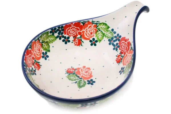 7″ Condiment Dish – In The Rose Garden