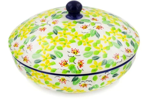 7″ Jar with Lid – Anemones At Dawn