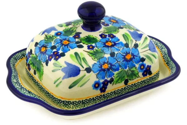 8″ Butter Dish – Evangeline